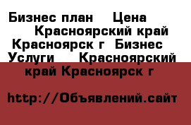 Бизнес план  › Цена ­ 15 000 - Красноярский край, Красноярск г. Бизнес » Услуги   . Красноярский край,Красноярск г.